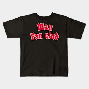 max fan club red Kids T-Shirt